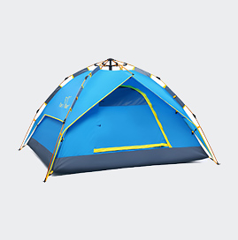 自动双层防雨帐篷